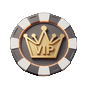 Gold-VIP-Krone-Chip